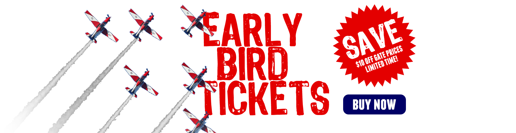 Get Early Bird Tickets